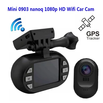 Transport Gratuit!!Original Mini 0903 nanoq HD 1080p Wifi Mașină Dash Cam Condensator 7G Viziune de Noapte NT96655 IMX322 GPS