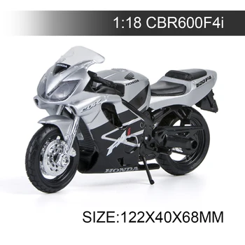 H Modele de Motociclete CBR-1000RR CBR600F4i CBR 600RR CBR600 F4 VRF 1200F 1:18 scară de curse în miniatură Jucărie Pentru un Cadou de Colectie