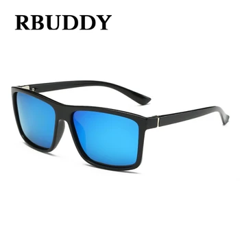 RBUDDY 2018 Design de Brand Polarizate de Vară pentru Bărbați ochelari de Soare de Călătorie de Conducere Pătrat Clasice de Pescuit Proteja Ochelari de Soare UV400 Ochelari