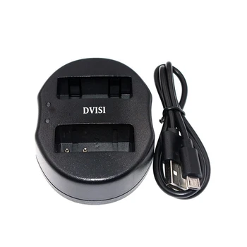 DVISI DMW-BLG10 DMW BLG10 DMWBLG10 Dual USB Incarcator pentru Panasonic BLG10E BLG10GK BLG10 DMC-GF6 DMC-GX7 GF6 GX7