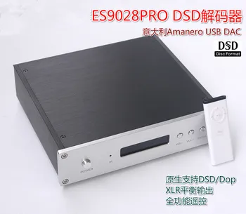 ES9028PRO DAC DSD Italia Amanero Modul USB XLR Echilibru Decodor Audio HiFi PCM384 Cu control de la distanță
