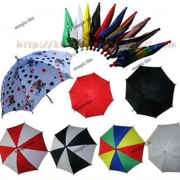 En-gros 10buc fiecare lot de magie umbrelă Umbrelă de soare Magia de Scenă 43cm lungime multe culori truc de magie