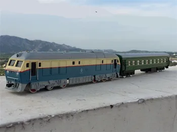 Mare simulare tren,1:87 scară aliaj trage înapoi Dongfeng dublu tren, vagon, remorcă,mașini de jucărie,transport gratuit