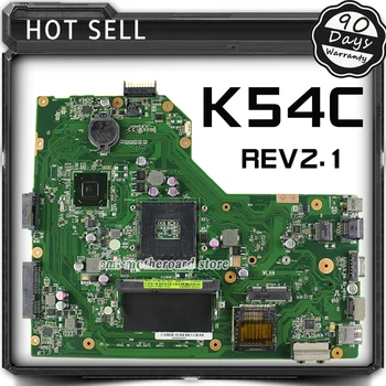 Pentru Placa de baza ASUS A54C X54C K54C REV:2.1 Placa de baza 4G HM65 PGA989 USB3.0 DDR3 VRAN 60-N9TMB1000 cu ram Testat