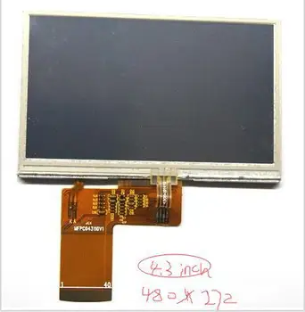 4.3 inch, 480*272 MP5 GPS TFT LCD ecran în interiorul KD43G18-40NB-A1 KD43G18-40NB-A5 C430P T43P12