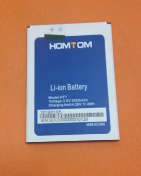 Folosit Inițial 3000mAh baterie Baterii Batterij Bateria Pentru HOMTOM HT7 MTK6580 5.5 inch 1280x720 HD Quad Core